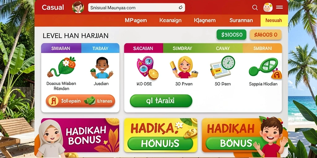 9et - Karakter-karakter unik dengan kemampuan masing-masing.
