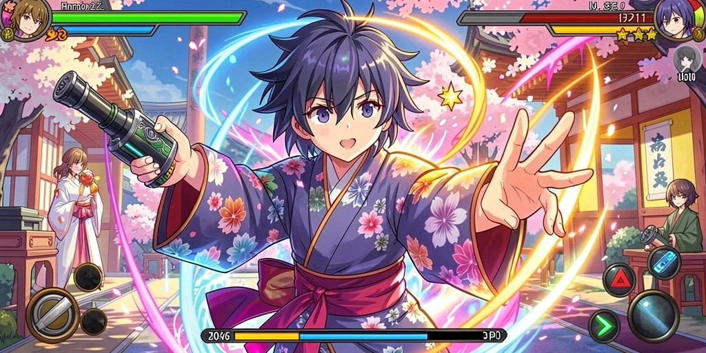 sr6666 - Screenshot ini menunjukkan momen pertarungan seru di level lanjutan.
