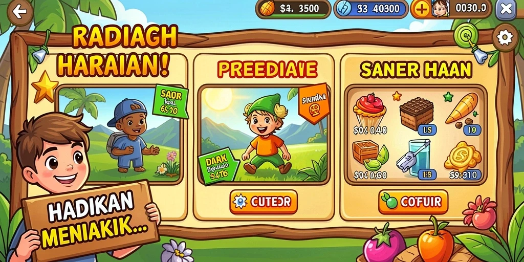 tentoto - Tangkapan layar menampilkan fitur multiplayer yang seru.