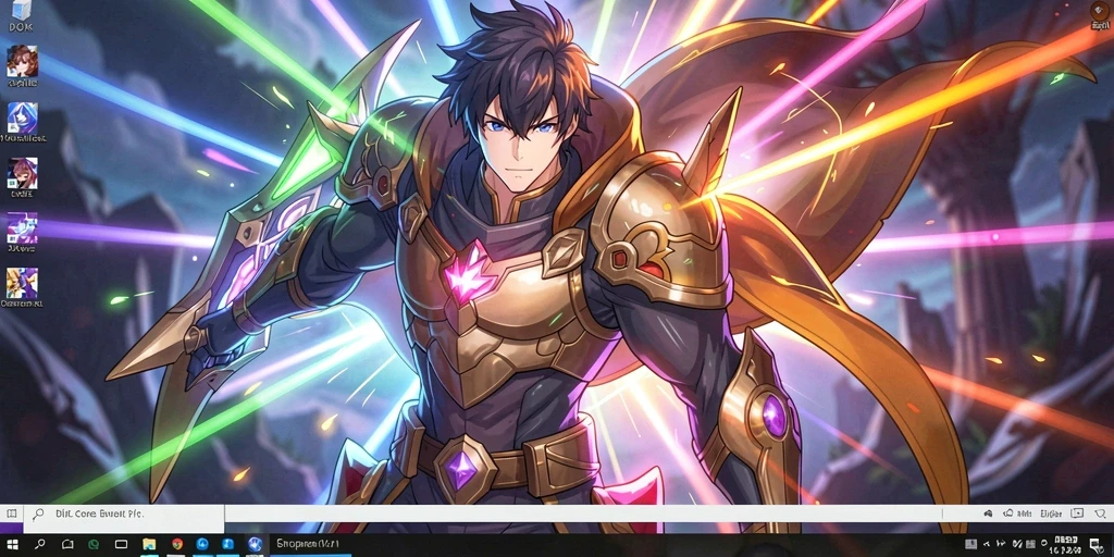 tya777 - Screenshot dari arena pertempuran yang menegangkan.