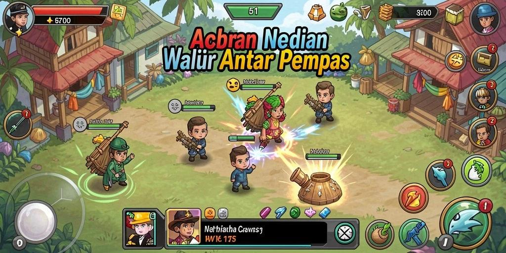 zk6 - Menunjukkan aksi pertarungan seru melawan musuh berbahaya.